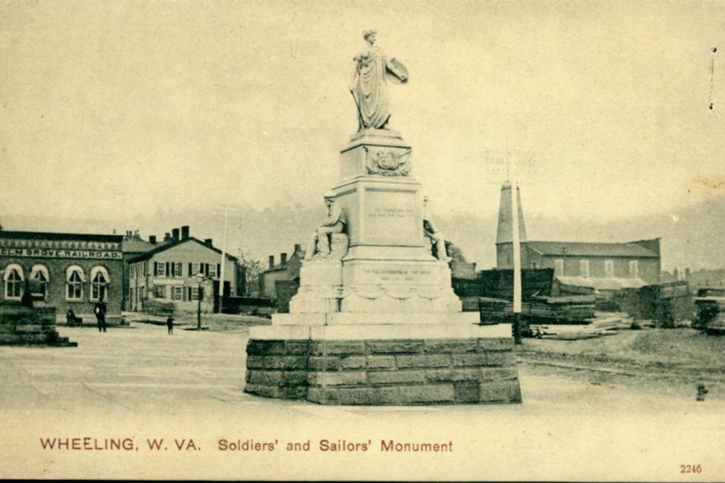 Soldiers' and Sailors' Monument Postcard-1-1