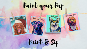Volunteer Wheeling Invites you to Paint Your Pup!