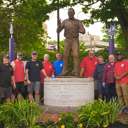 Walter Reuther Statue