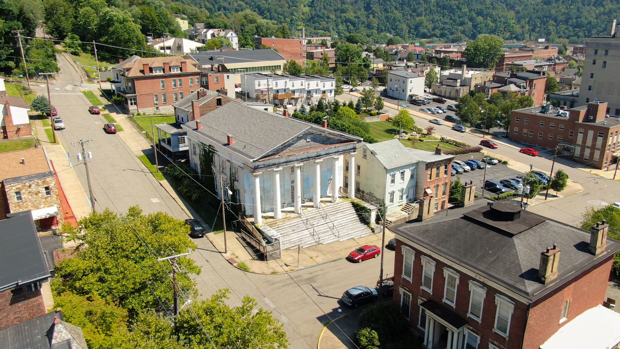 Blue Church Drone-Compressed