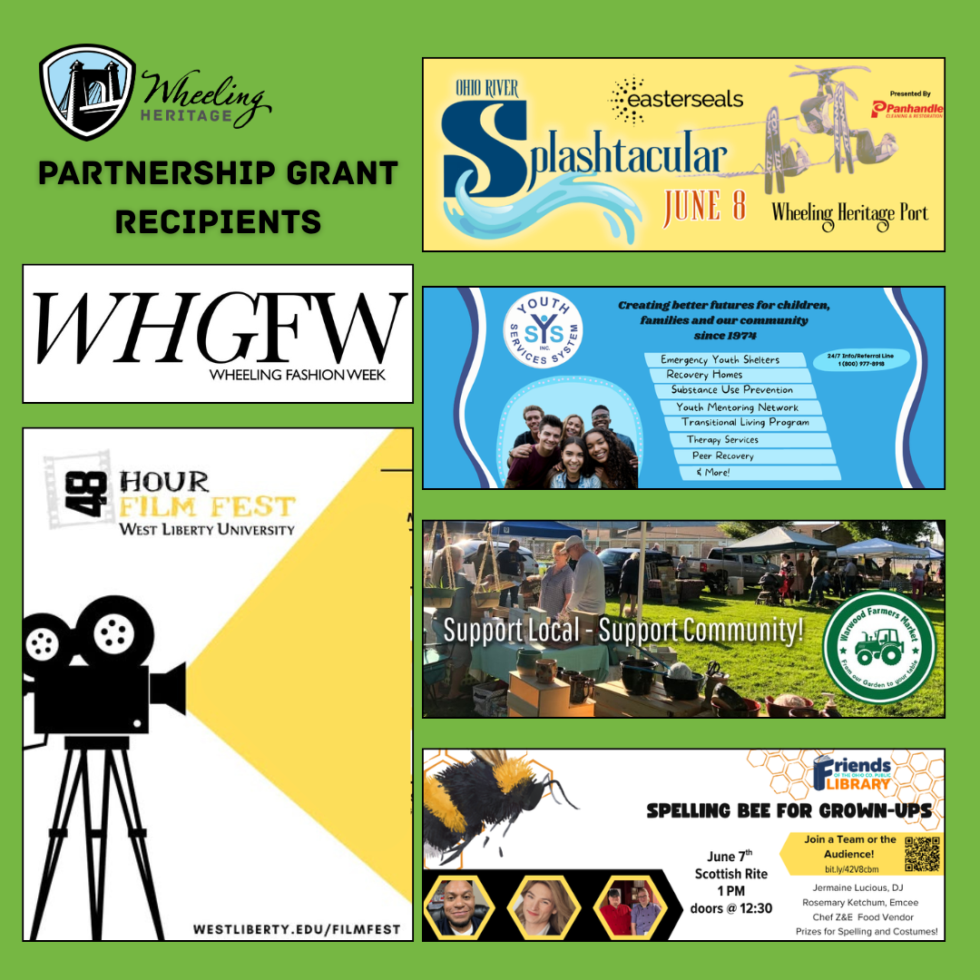 Wheeling Heritage Awards Partnership Grants to Six Local Organizations