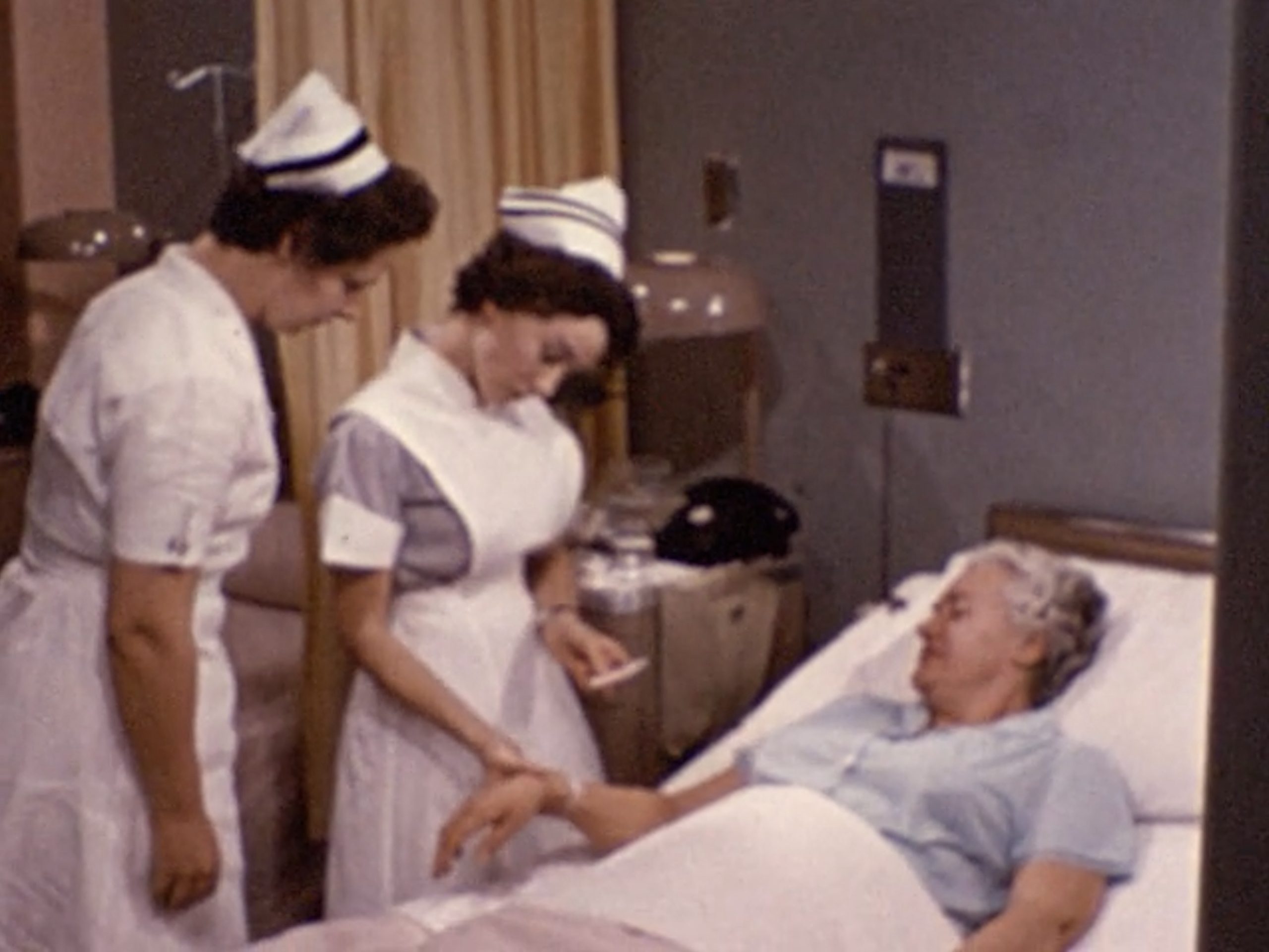 History of OVGH-Image Nurses with a patient