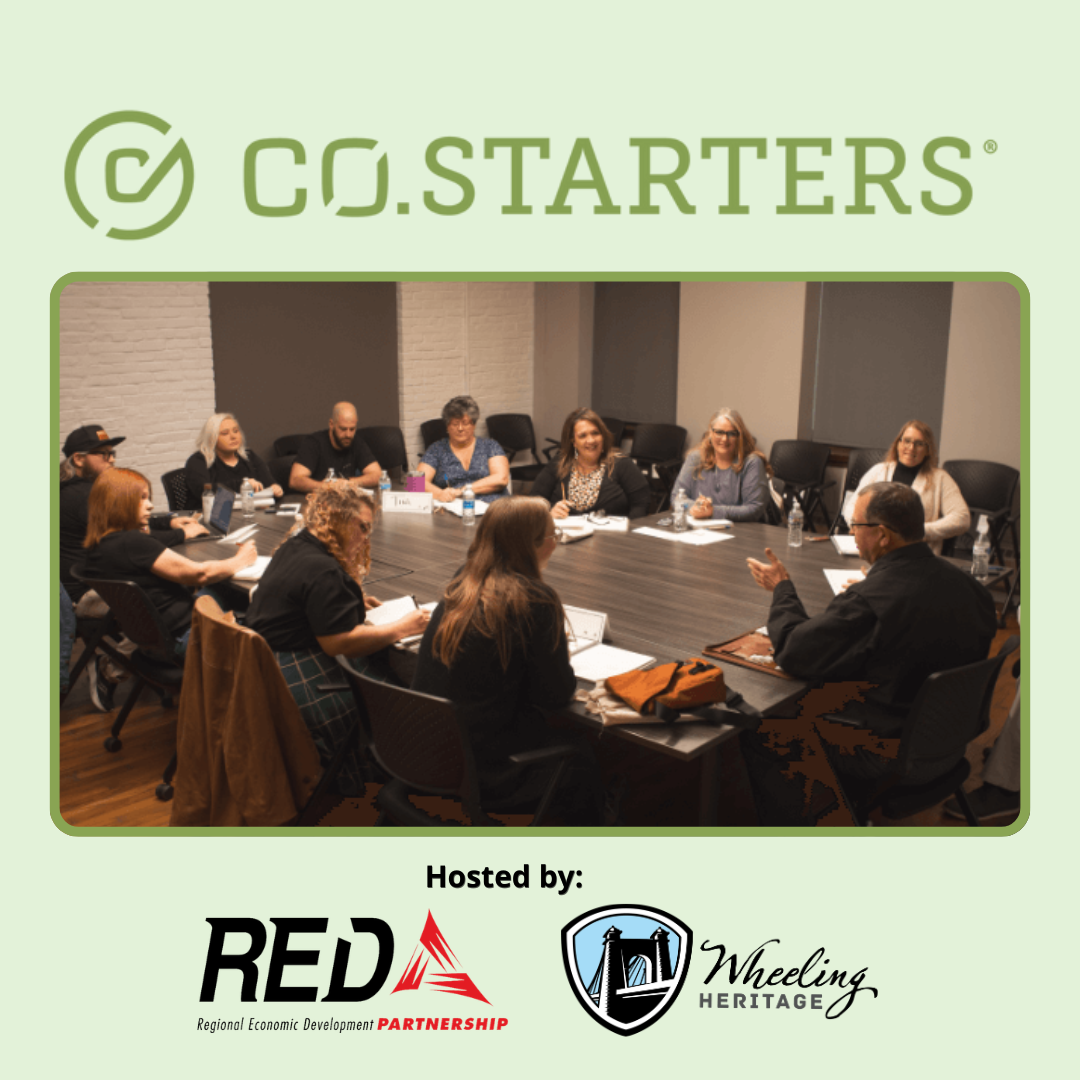 RED and Wheeling Heritage Launch Fall 2026 CO.STARTERS Cohort for Entrepreneurs